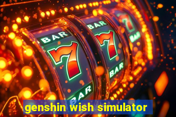 genshin wish simulator